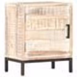 vidaXL Table de chevet 40 x 30 x 50 cm Bois d'acacia massif - TU