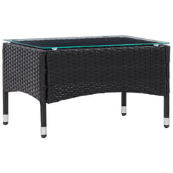 VidaXL 45907 table de jardin Noir