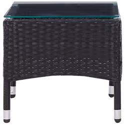 VidaXL 45907 table de jardin Noir