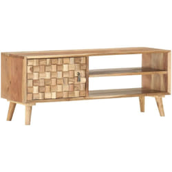 Vidaxl - Meuble tv 100x35x40 cm Bois d'acacia massif