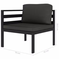 VidaXL 49238 ensemble de meubles de jardin