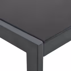 VidaXL 47847 chaise d'extérieur Linge Acier, Textile Gris - Vue supplémentaire 5