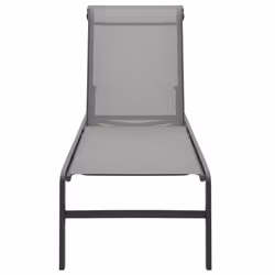 VidaXL 47847 chaise d'extérieur Linge Acier, Textile Gris - Vue supplémentaire 7