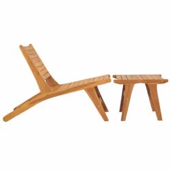 VidaXL 49366 chaise d'extérieur Terrace Teck