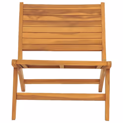 VidaXL 49366 chaise d'extérieur Terrace Teck - Vue supplémentaire 5