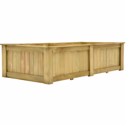 Cette jardinière surélevée en bois sera un choix parfait pour les amateurs de bricolage pour décorer leurs jardins, balcons, ...