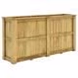 vidaXL Jardinière surélevée 196x50x100 cm Bois de pin imprégné - TU