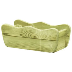 vidaXL Lit surélevé de jardin 50x18x18 cm Bois de pin imprégné - TU