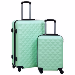 vidaXL Ensemble de valises rigides 2 pcs Menthe ABS - TU