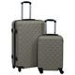 vidaXL Ensemble de valises rigides 2 pcs Anthracite ABS - TU