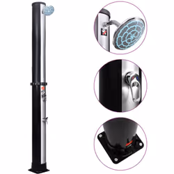 Notre douche solaire vous permet de prendre une douche rafraîchissante dans votre jardin ou au bord de votre piscine avant ou ...