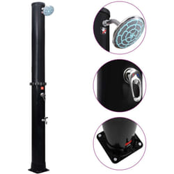 Vidaxl - Douche solaire d'extérieur avec pomme de douche et robinet 40 l
