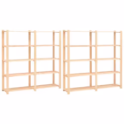 Notre étagère de rangement en bois massif est une solution idéale pour l'entreposage domestique et commercial, comme dans la  ...