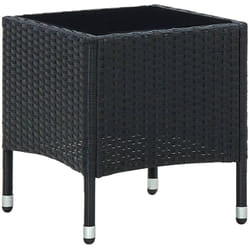 VidaXL 45901 table de jardin Noir