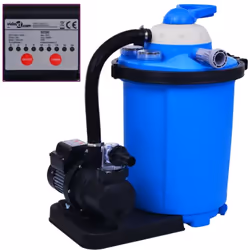 Cette pompe filtrante, compatible avec le sable et les billes filtrantes, est un excellent choix pour garder vos piscines et ...