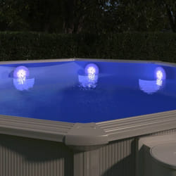 Vidaxl - Lampe led flottante submersible de piscine avec télécommande