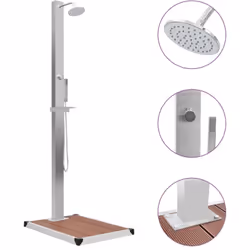 Notre système de panneaux de douche multifonctionnel a un design élégant. Combiné avec un receveur de douche élégant, il sera ...