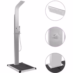 Notre système de panneaux de douche multifonctionnel a un design élégant. Combiné avec un receveur de douche élégant, il sera ...