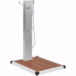 Notre robinet de douche de jardin a un design élégant. Combiné avec un receveur de douche élégant, il sera un excellent suppl ...