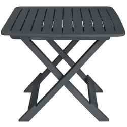 Vidaxl - Ensemble de bistro pliable 3 pcs Plastique Anthracite
