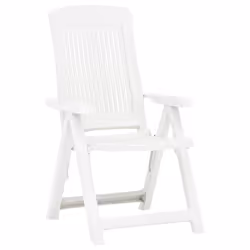 VidaXL 48766 chaise d'extérieur Terrace Plastique Blanc