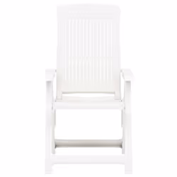 VidaXL 48766 chaise d'extérieur Terrace Plastique Blanc