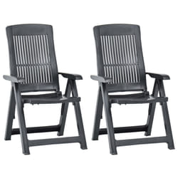 VidaXL 48768 chaise d'extérieur Terrace Plastique Anthracite