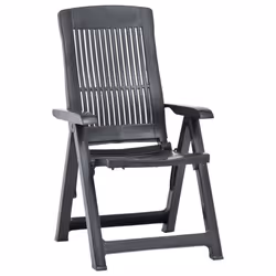 VidaXL 48768 chaise d'extérieur Terrace Plastique Anthracite