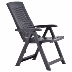 VidaXL 48768 chaise d'extérieur Terrace Plastique Anthracite - Vue supplémentaire 5