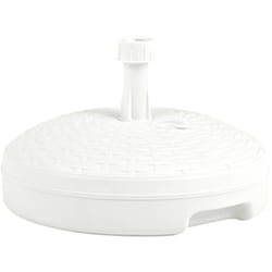 Socle de parasol rempli de sable/d'eau 20 l Plastique rotin Vidaxl
