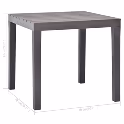 VidaXL 48785 table de jardin Moka - Vue supplémentaire 5
