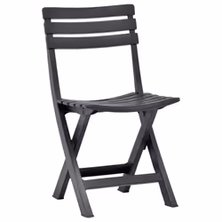 VidaXL 48787 chaise d'extérieur Terrace Plastique Anthracite
