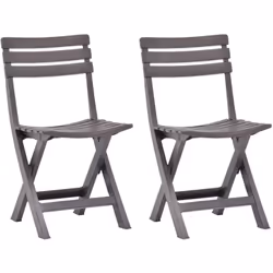 VidaXL 48788, Terrace, Plastique, Moka, 440 mm, 410 mm, 780 mm