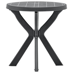 VidaXL 48798 table de jardin Anthracite