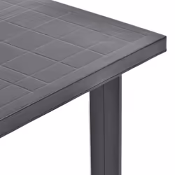 VidaXL 48804 table de jardin Anthracite