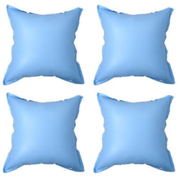 vidaXL Oreillers gonflables de housse de piscine hors sol 4 pcs PVC