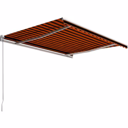 Créez un endroit agréable et frais sur votre terrasse et protégez-vous des rayons UV avec notre auvent rétractable manuel ! C ...