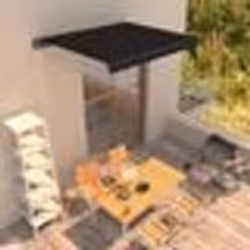 vidaXL Auvent manuel rétractable 350x250 cm Anthracite