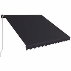 Créez un endroit agréable et frais sur votre terrasse et protégez-vous des rayons UV avec notre auvent rétractable manuel ! C ...