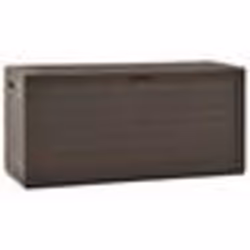 vidaXL Boîte de rangement de jardin Marron 116x44x55 cm - TU