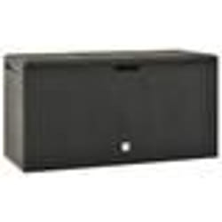 vidaXL Boîte de rangement de jardin Anthracite 114x47x60 cm - TU