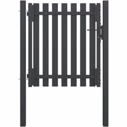 Notre portail de jardin est une entrée pratique au style moderne pour isoler votre jardin du monde extérieur. Très stable et  ...