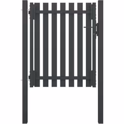 Notre portail de jardin est une entrée pratique au style moderne pour isoler votre jardin du monde extérieur. Très stable et  ...