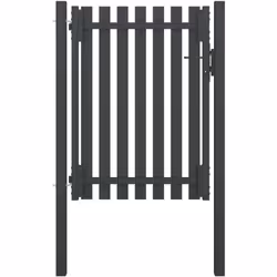 Notre portail de jardin est une entrée pratique au style moderne pour isoler votre jardin du monde extérieur. Très stable et  ...
