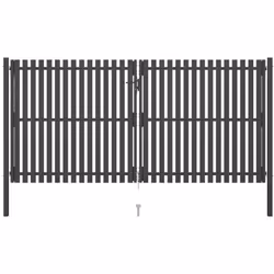 Notre portail de jardin est une entrée pratique au style moderne pour isoler votre jardin du monde extérieur. Très stable et ...