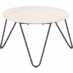 Notre table basse moderne et tendance convient à toute pièce de votre maison. Fabriquée en pierre véritable avec une texture  ...
