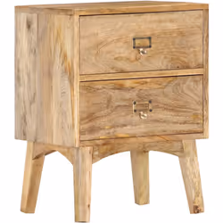 Cette table de chevet en bois sera un supplément décoratif ainsi que pratique à votre décoration. L'armoire de lit est fabriq ...