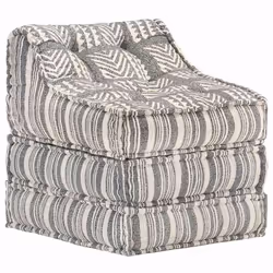 vidaXL Pouf Modulaire Canapé-lit de Salle de Séjour Canapé Convertible de Salon Chaise Simple de Salle de Séjour Maison 28771 ...