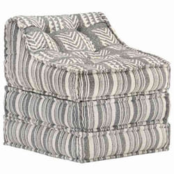 vidaXL Pouf Modulaire Canapé-lit de Salle de Séjour Canapé Convertible de Salon Chaise Simple de Salle de Séjour Maison 287713