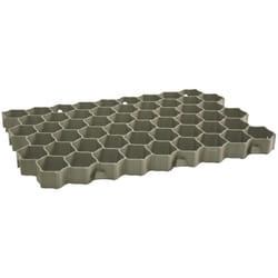Grilles d'herbe 16 pcs vert 60x40x3 cm plastique vidaXL